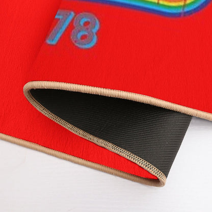 WKRP in Cincinnati Skyline Logo  Repositionable Bath Mat