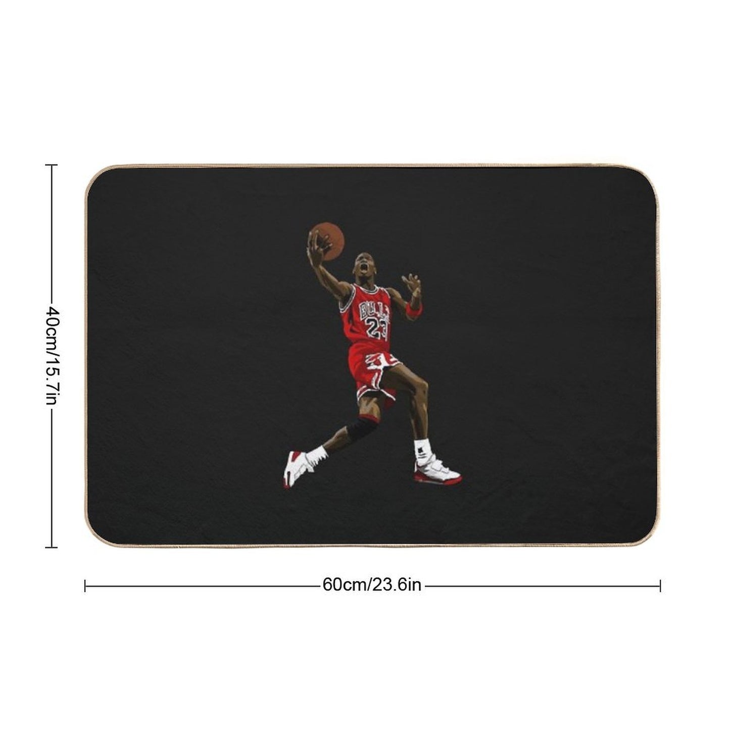 AIR JORDAN  Non-Slip Bath Mat