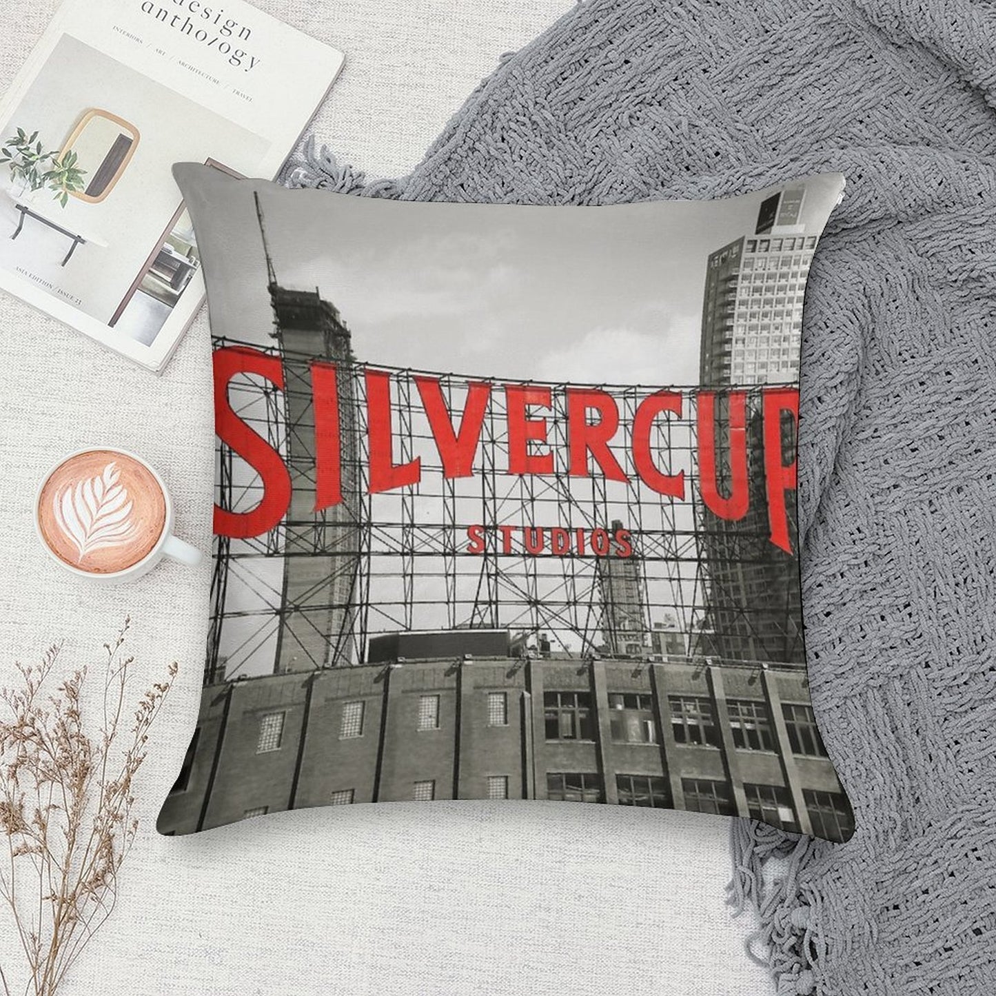 Silvercup Studios - Photography Soft Home Decor Throw Pillow