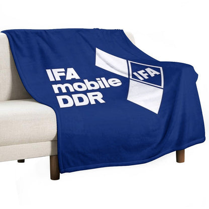 IFA Mobile DDR Logo (white) Compact Throw Blanket