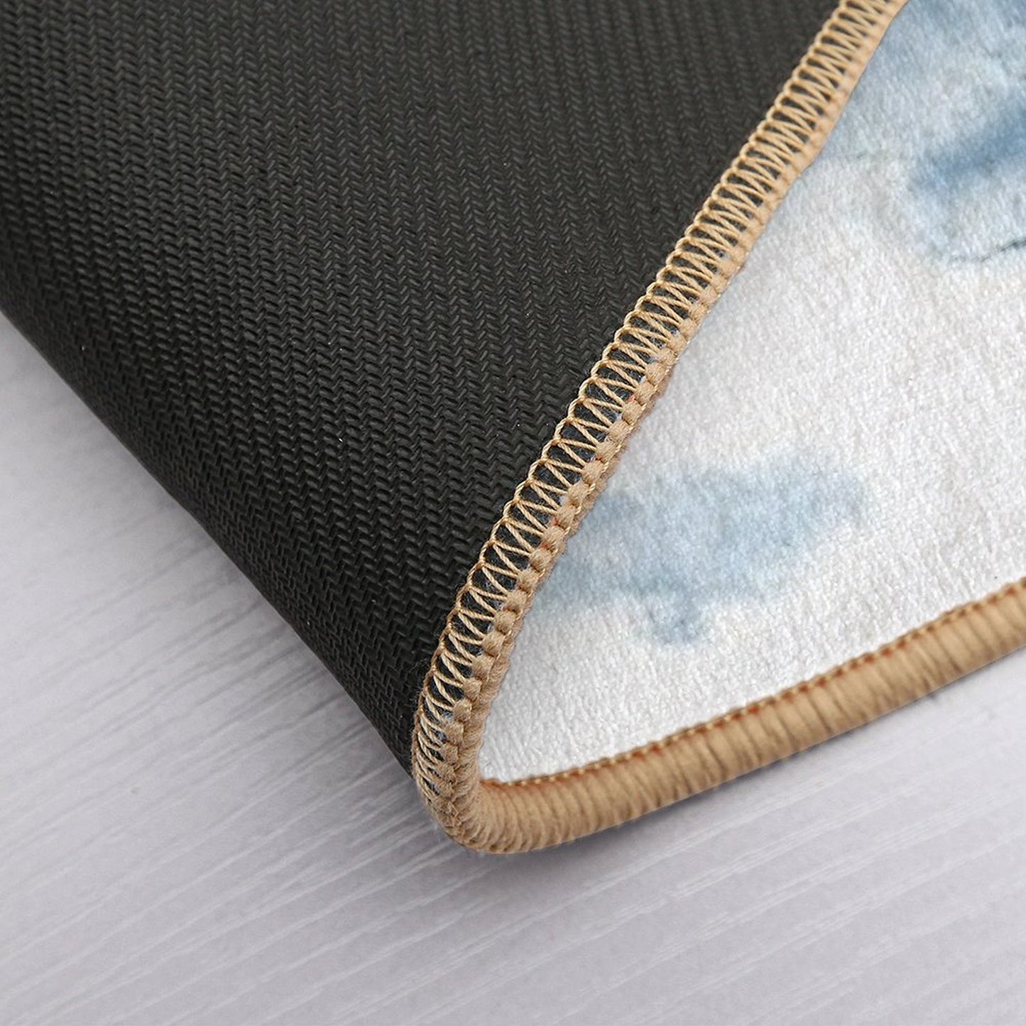 Indigo Depths No. 1  Dirt-Trapping Bath Mat