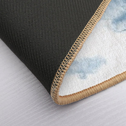 Indigo Depths No. 1  Dirt-Trapping Bath Mat