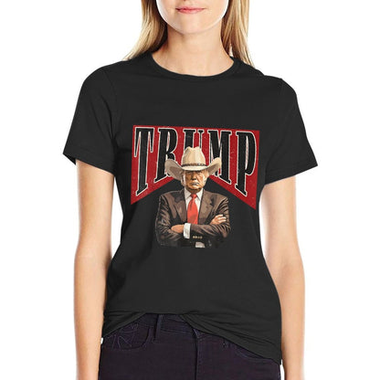 Western Trump Cowboy Take America Back Trump Daddy Men  Odor-resistant T-Shirt
