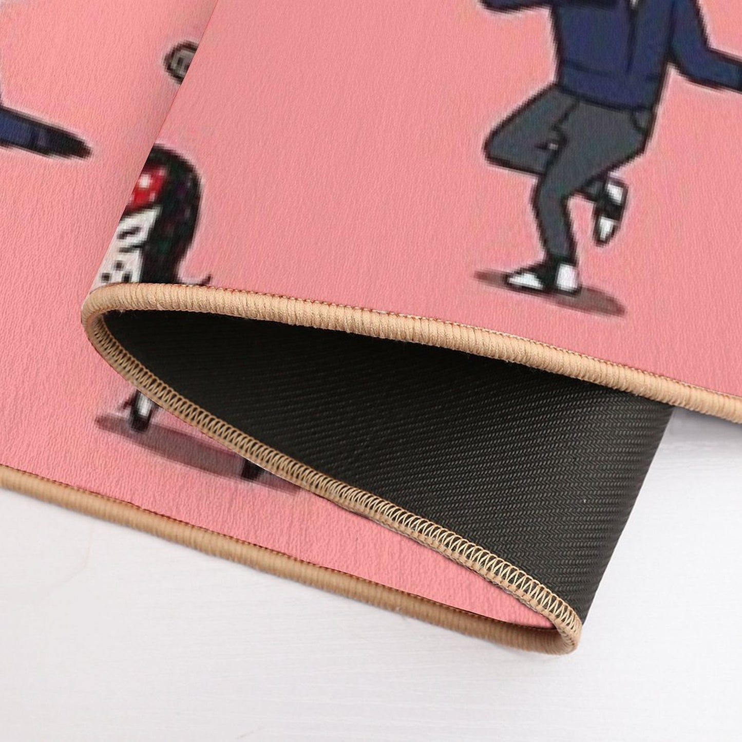 Rockabilly Boars  Toxin-Free Bath Mat