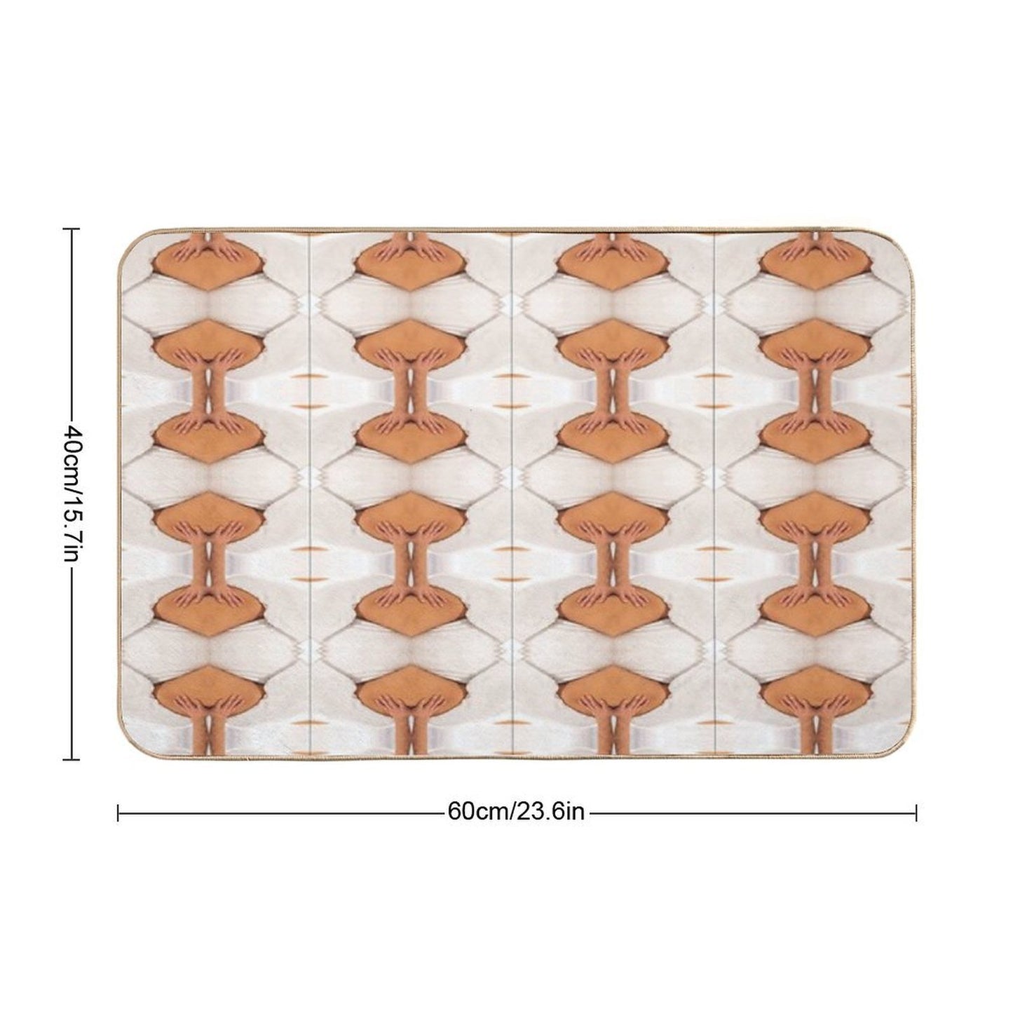 FUNNY AND EFFECTIVE LICENCED MASSAGE THERAPIST.  Absorbent Bath Mat