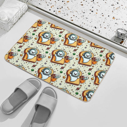 Space Ghost on Toast  Non-Slip Bath Mat