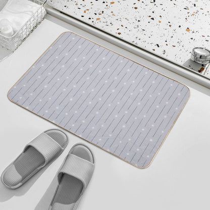 Swan River [blue]  Rapid-Drying Bath Mat