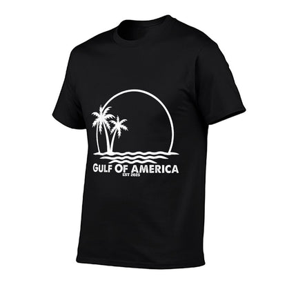 Retro Gulf Of USA America Est 2025 American Flag Classic T-Shirt