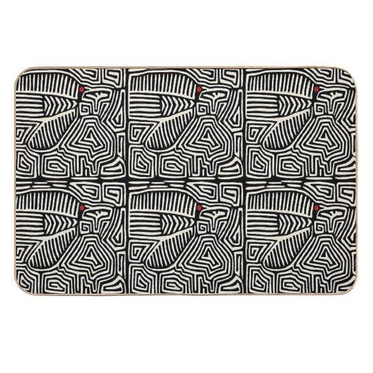 Kuna Indian Pajaro  Multi-Purpose Bath Mat