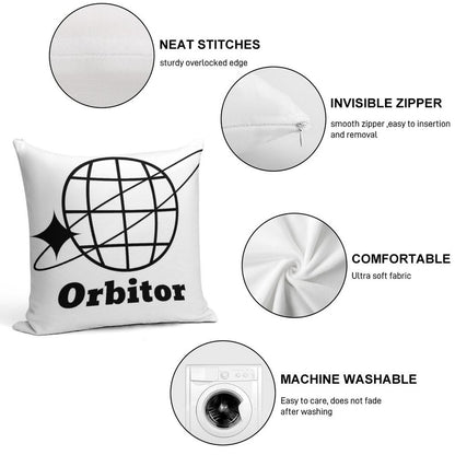 The Orbitor Soft Skin-Friendly Throw Pillow