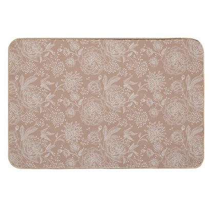 Toile Floral  Versatile Bath Mat