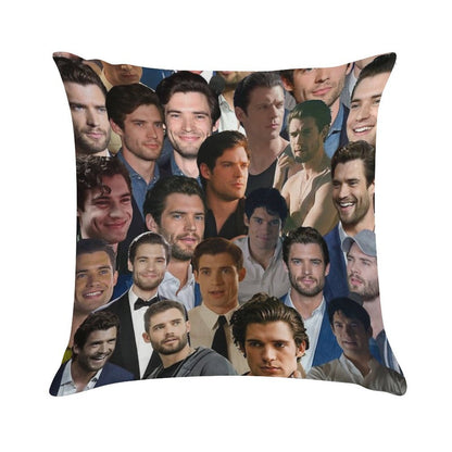 DavidCorenswet Photo Collage Soft Decorative Cover Throw Pillow