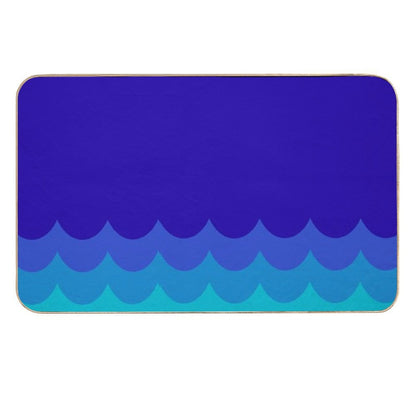 Blue Ocean  Stain-Proof Bath Mat