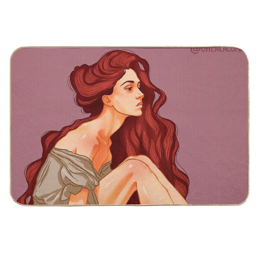 Sitting Always  Fade-Resistant Bath Mat