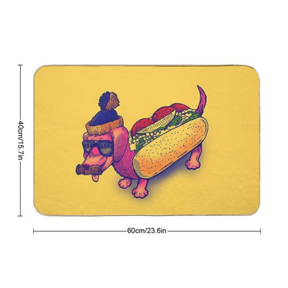 The Chicago Dog  Odorless Bath Mat