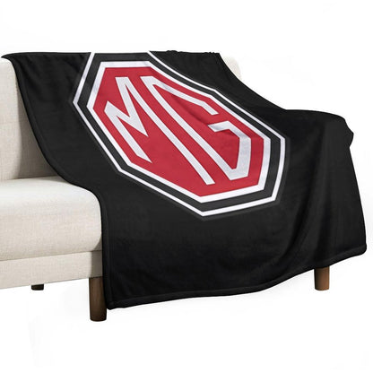 Vintage Mg Logo Sustainable Throw Blanket