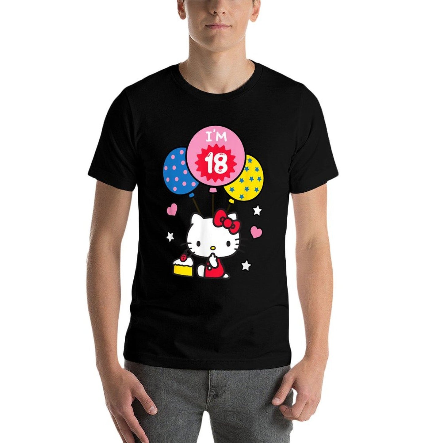 Hello Kitty I'm 18 Birthday  Soft T-Shirt