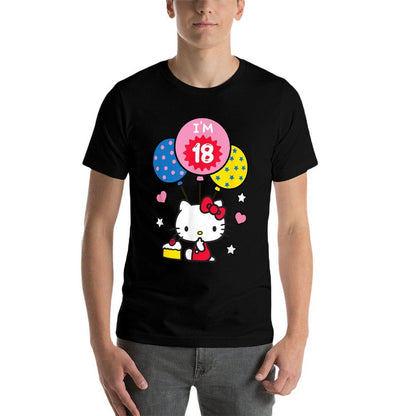 Hello Kitty I'm 18 Birthday  Soft T-Shirt