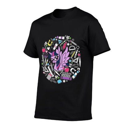 My Little Pony Friendship Is Magic Twilight Sparkle Class Premium  Cotton T-Shirt