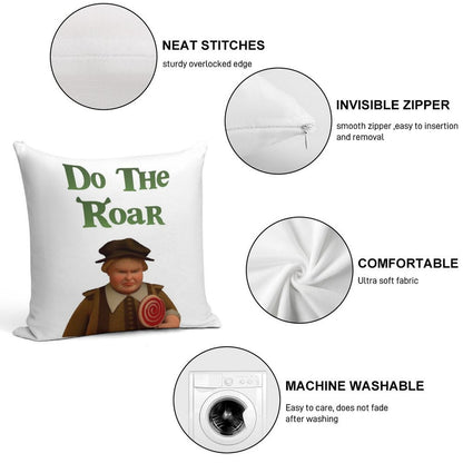 Do The Roar Soft Warmth Comfort Throw Pillow