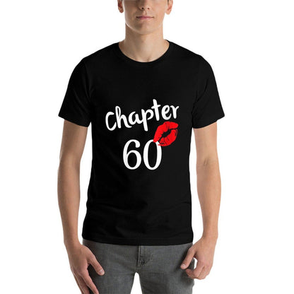 Womens Chapter 60 Years 60th Happy Birthday Lips Girls Born In 1961  Oversized Silhouette T-Shirt