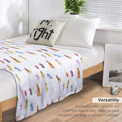 Animals Inspired Sheet All-season Throw Blanket