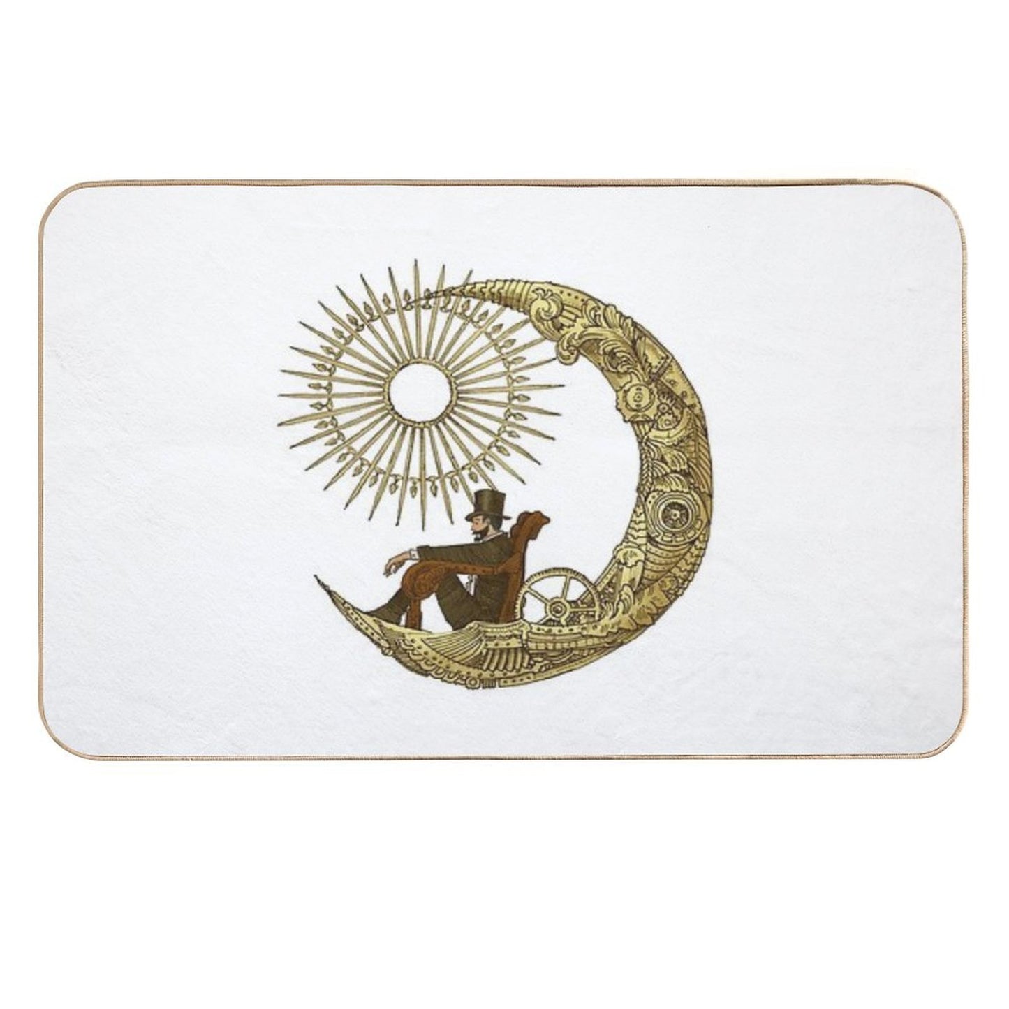 Moon Travel  Multi-Purpose Bath Mat