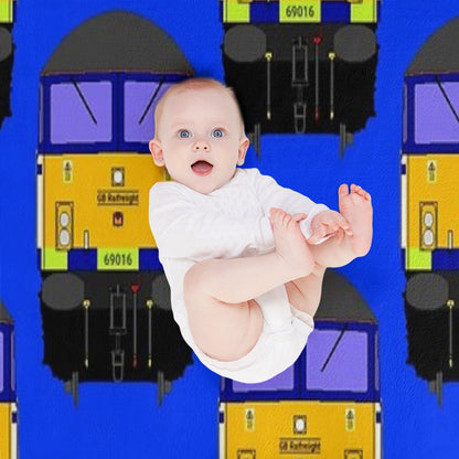 Class 69 Locomotive 69016 Eco-conscious Throw Blanket