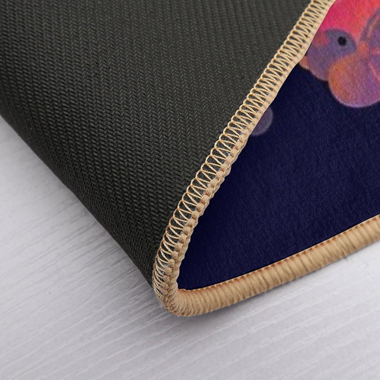 Fruit And Bat - Dark  Stain-Proof Bath Mat