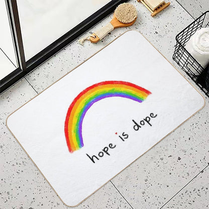 Hope Is Dope  Rapid-Drying Bath Mat