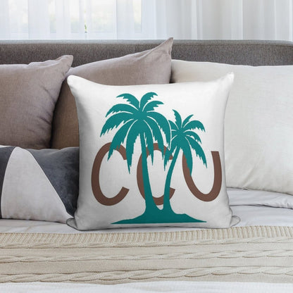 Coastal Carolina Soft Shrink-Resistant Throw Pillow