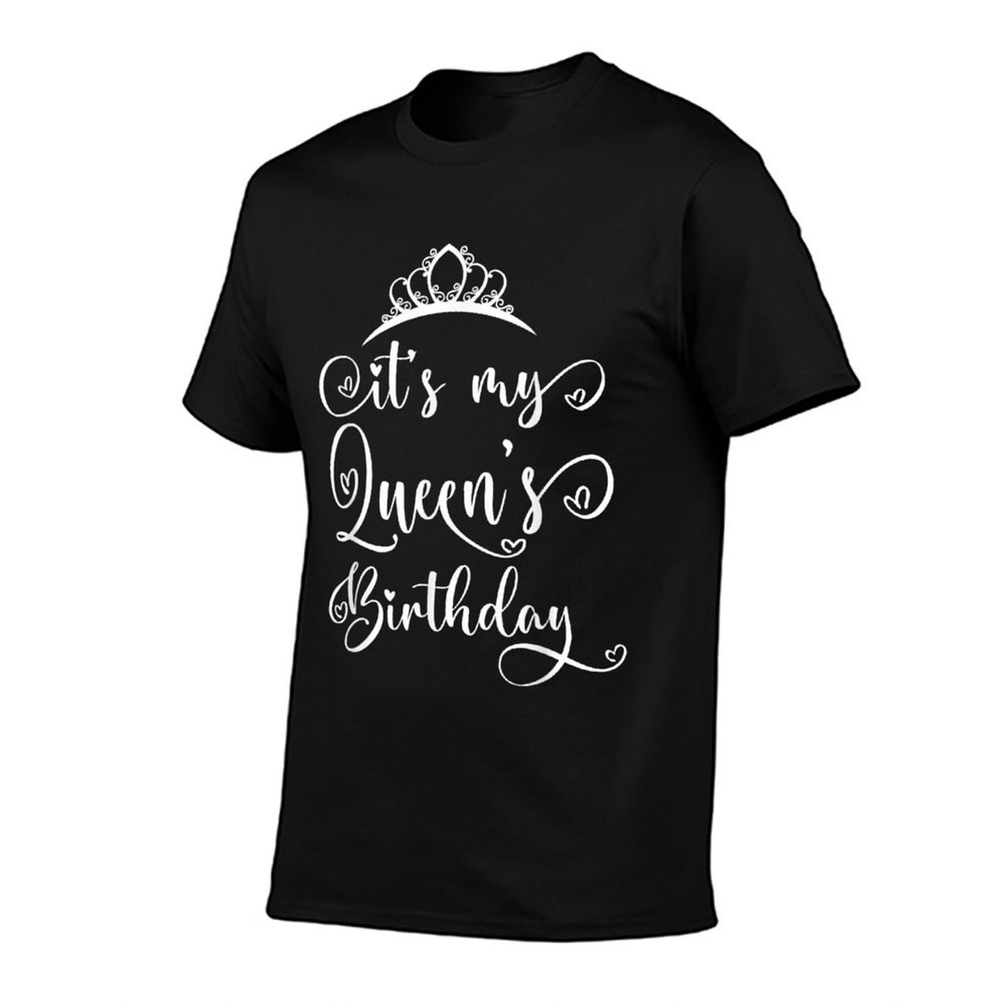 It's My Queen's Birthday Party Matching  Cotton T-Shirt