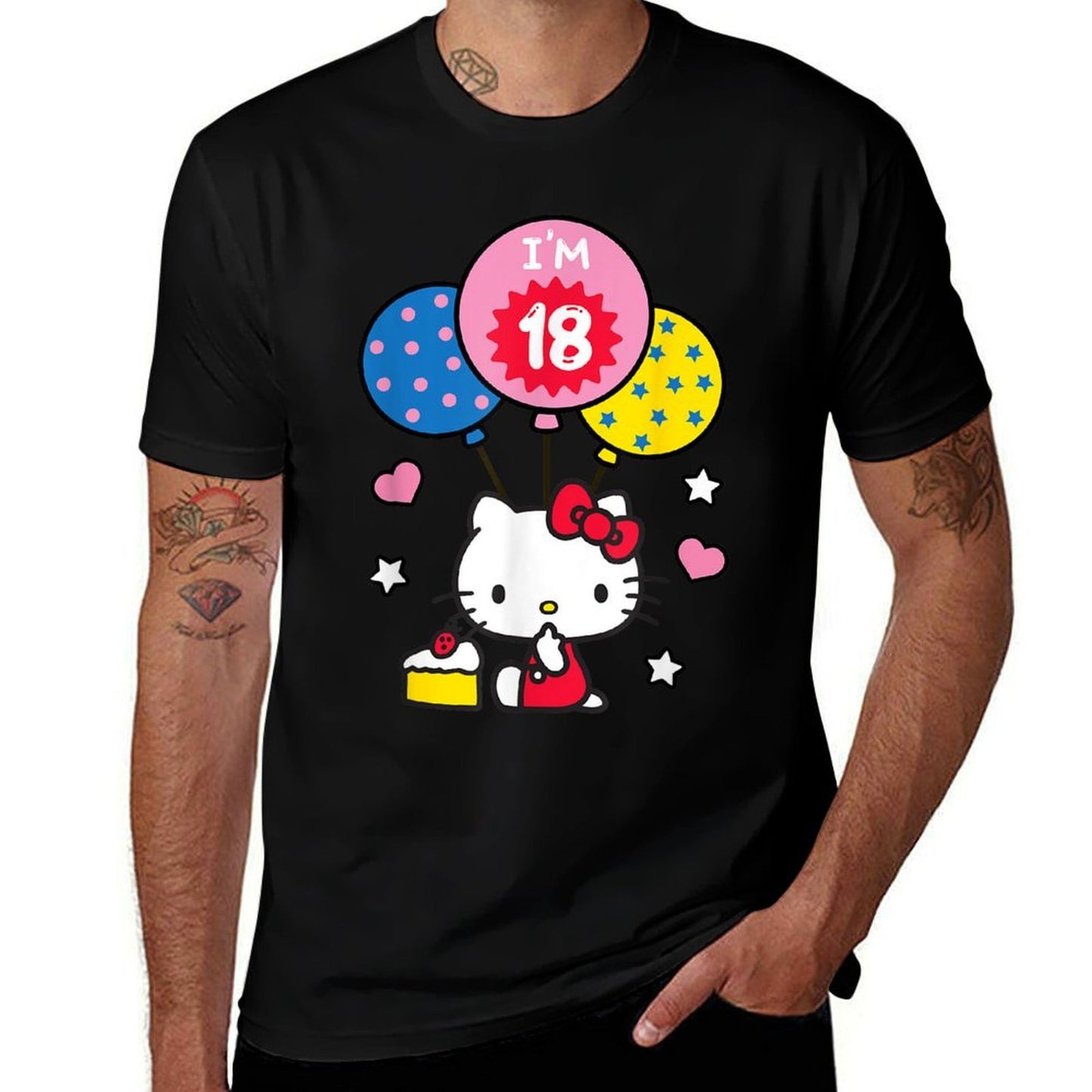 Hello Kitty I'm 18 Birthday  Soft T-Shirt