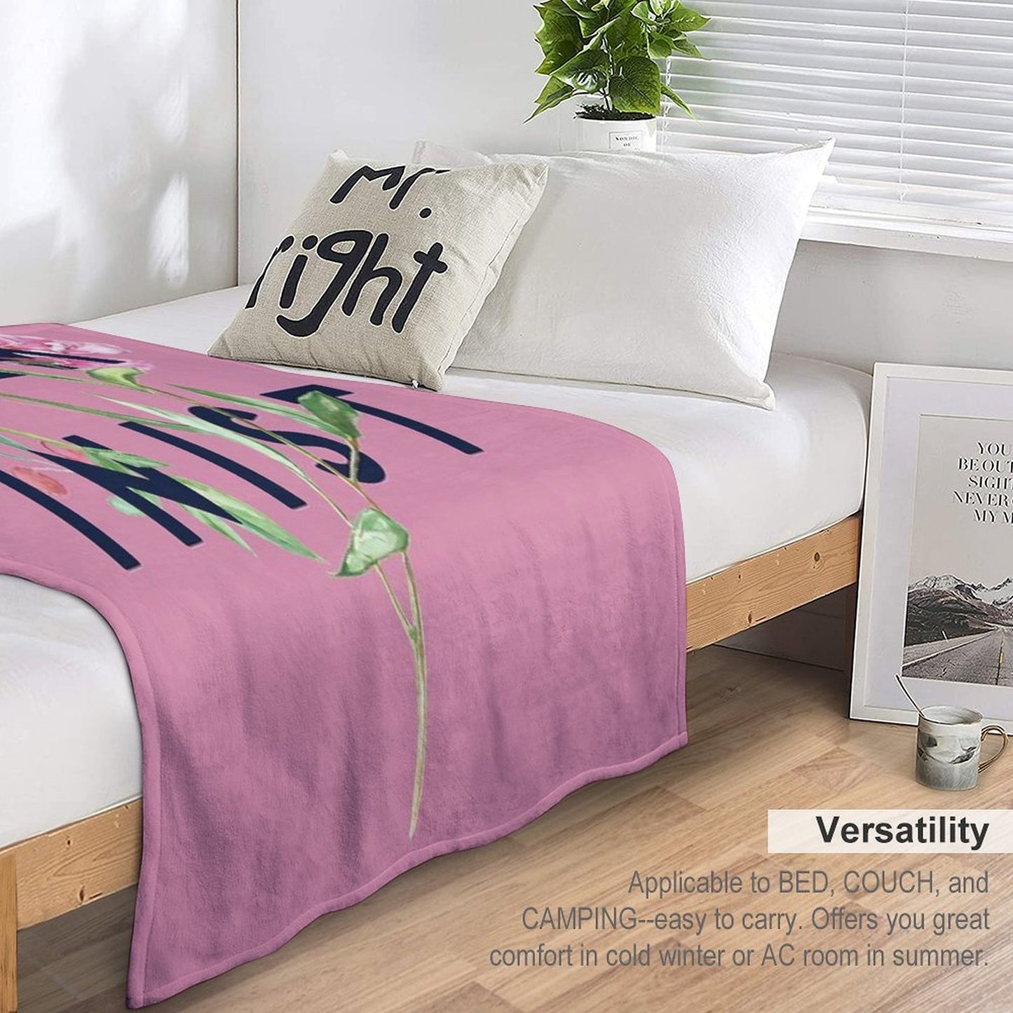 STEMinist Anti-pilling Throw Blanket