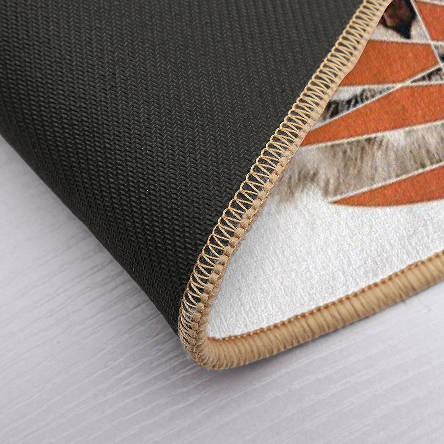 Orange Tiger °3  Non-Slip Bath Mat