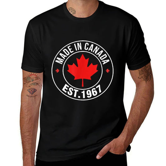 Made in The Canada Est. 1967 Happy 50th Birthday T  Quick-drying T-Shirt