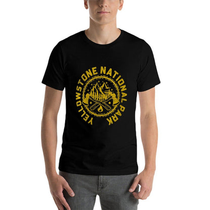 Womens Twilight Mountain Views Yellowstone National Park  Classic T-Shirt